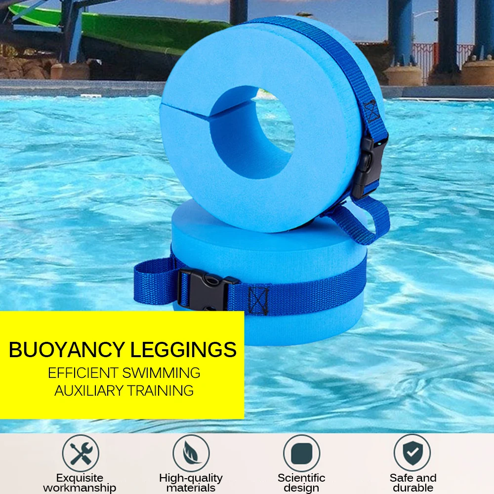 Adjustable Paired Foam Water Exercise Aerobics EVA Swimming Weights Aquatic Cuffs For Ankles