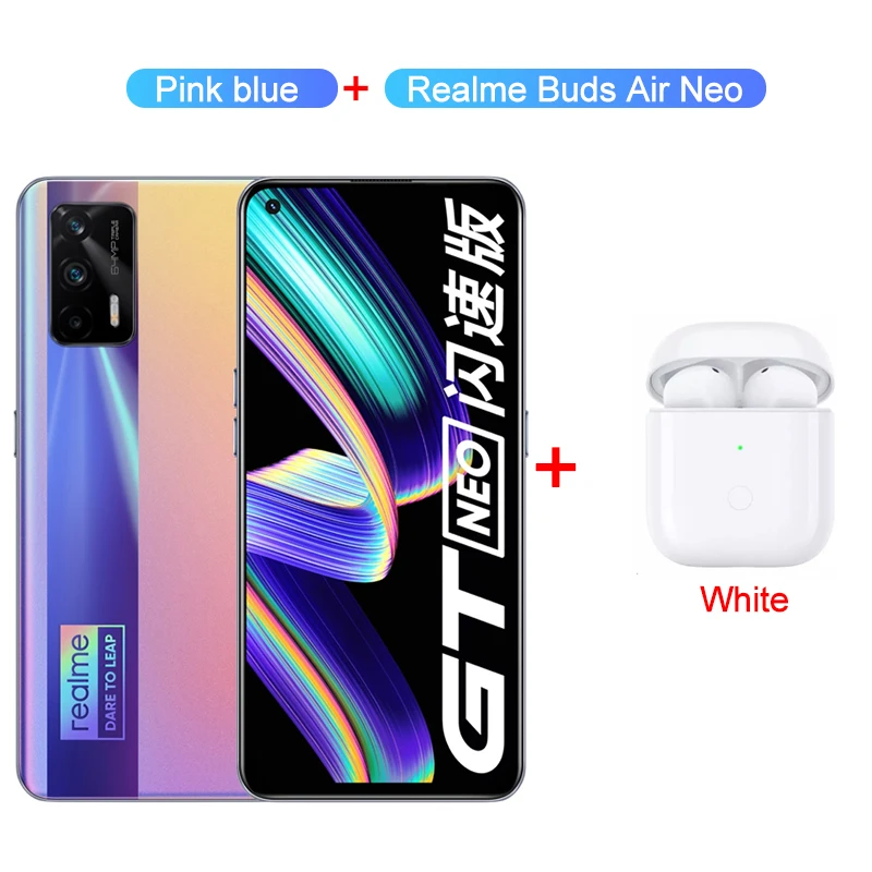 best ram for gaming Realme GT Neo Flash Edition 5G NFC Mobile Phones 6.43" FHD+ 256GB ROM Dimensity 1200 Octa Core 64MP 65W Fast Charge Smartphone gaming ram 8GB RAM