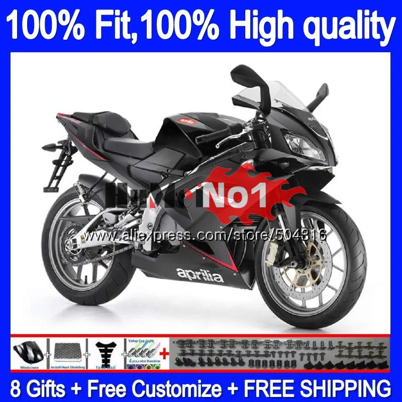 Инъекции для Aprilia RS 125 RS125R RSV125 R, на плоской подошве; Цвет Черный; 35MC. 63 RS-125 2012 2013 RS125 для детей возрастом 12, 13, 14, 15, 16 обтекатели