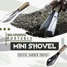 

Multipurpose Portable Mini Shovel Garden Weeding Camping Multi-tool Outdoor Activities Dig Non-slip Handle Dropshipping Planting