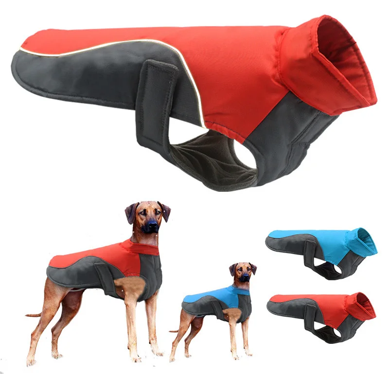 Reflective Windproof Waterproof Dog Winter Coat Warm Sport Vest Jackets Snowsuit Apparel for Small Medium Large Dogs Dog costume