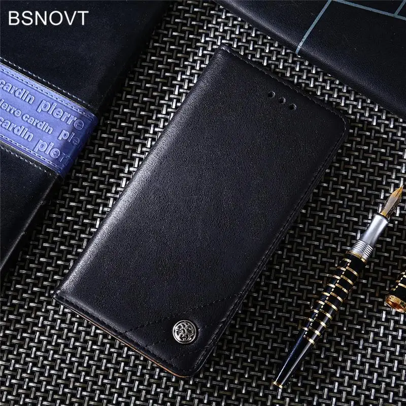 For OPPO A11x Case Soft TPU Luxury Leather Card Holder Anti-knock Phone Bag 6.5&quot BSNOVT | Мобильные телефоны и