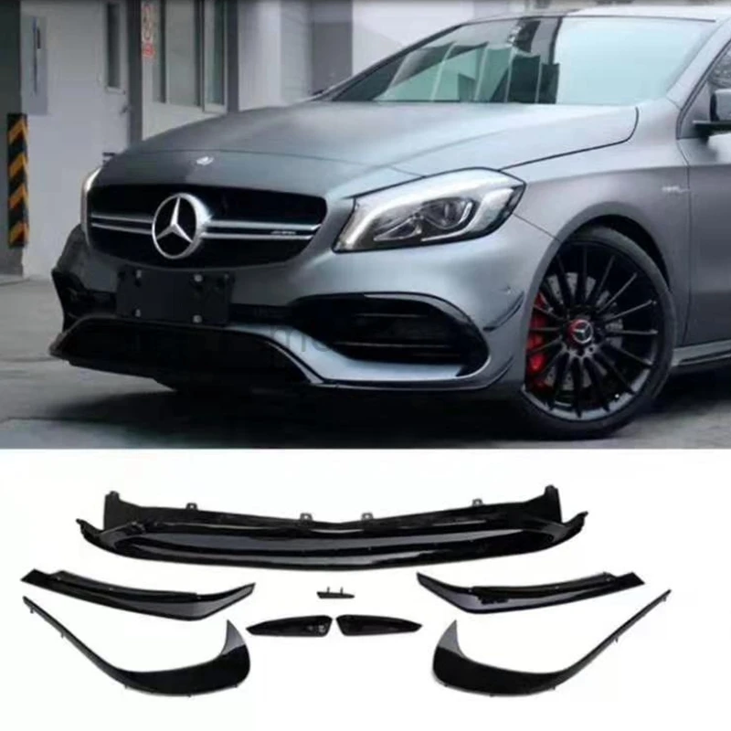 8 шт. блеск для переднего бампера Benz W176 A200 A250 A45 AMG | Автомобили и мотоциклы