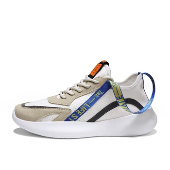 

Men Shoes Sneakers Breathable Men Casual Shoes No-slip Male Lace Up Running Workout Men Shoes