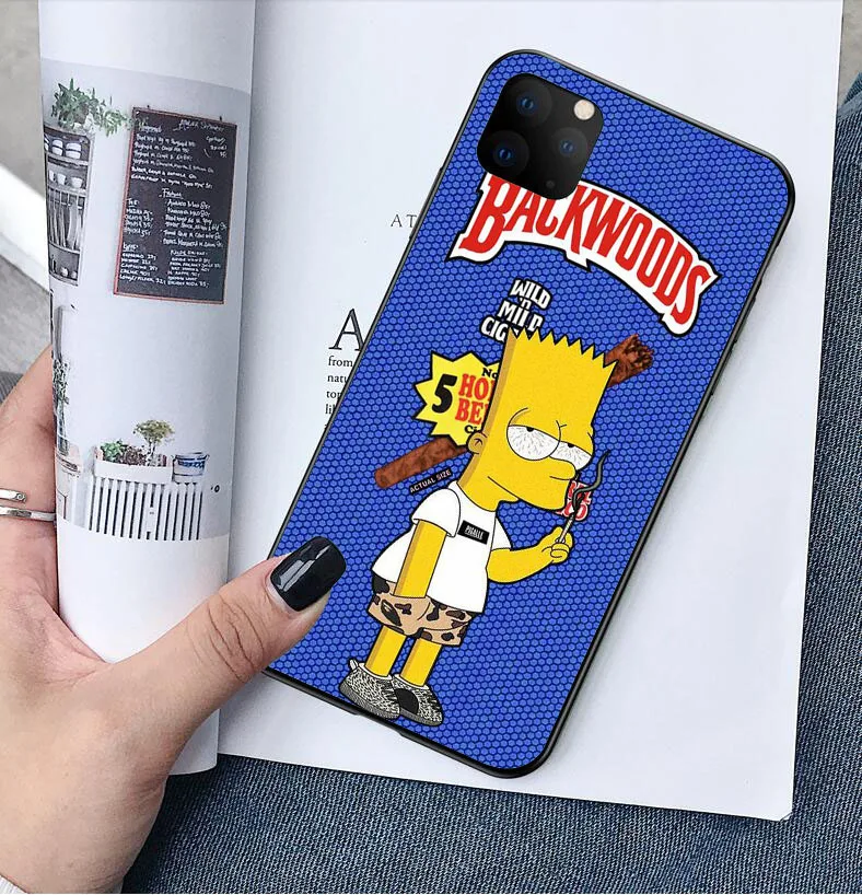 Рик и Морти backwoods Мягкий ТПУ силиконовый чехол для телефона чехол для iPhone 11 Pro MAX SE 5 5S 6 6splus 7 8Plus MAX XR XS X10 - Цвет: TPU
