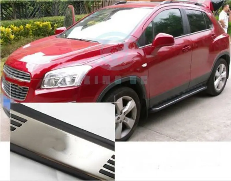 Новинка для Chevrolet Chevy модель Holden Trax 2013- рабочая доска боковой шаг nerf бар модификация автомобиля аксессуары