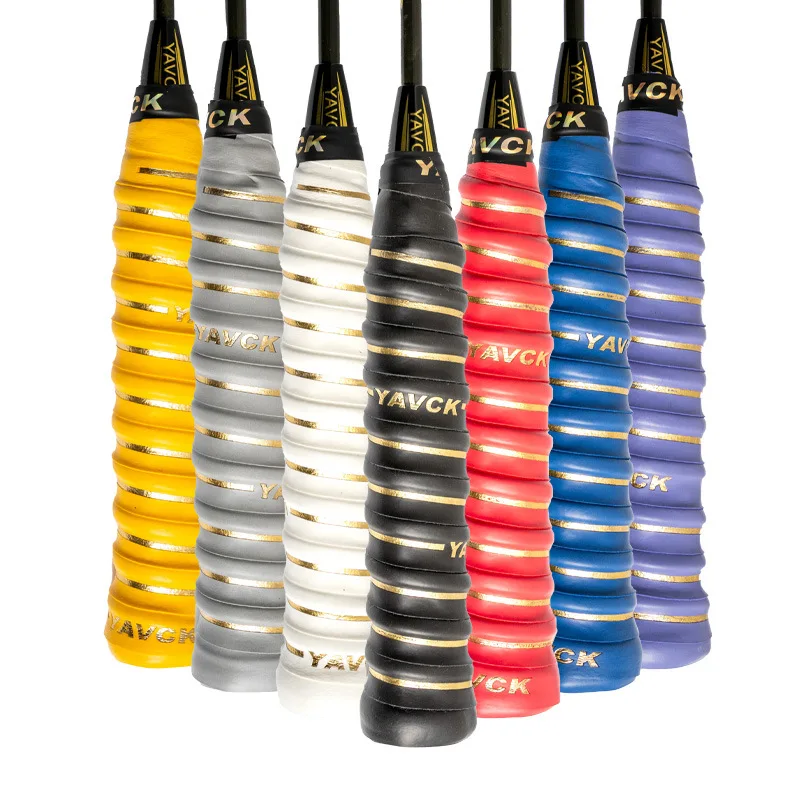 1 Pz Antiscivolo Tennis Grip Tape Badminton Racchetta Overgrip Paddle Tenis Racchetta Over Grip Badminton Accessori Canna Da Pesca Zucca