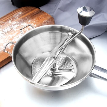 

Stainless Steel Rotary Food Mill Great for Making Puree or Soups of Vegetables Tomatoes Creative Home Kitchen Tools