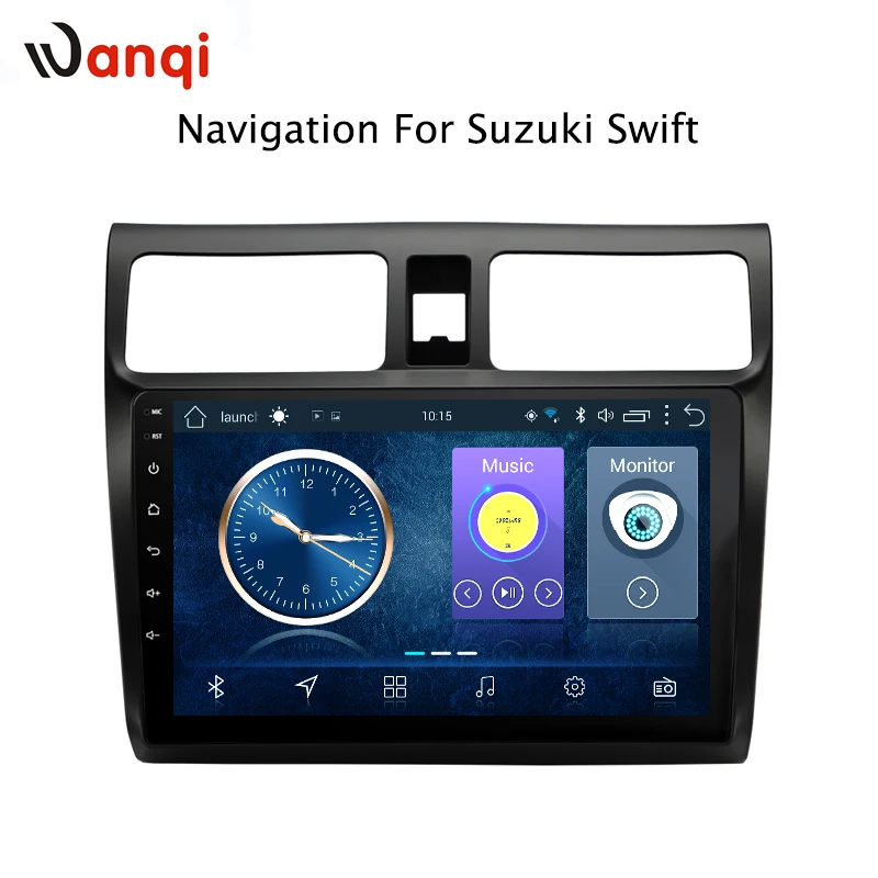 

10.1 inch wanqi 8.1 full touch screen car multimedia system for Suzuki Swift 2004-2010 car gps radio navigation
