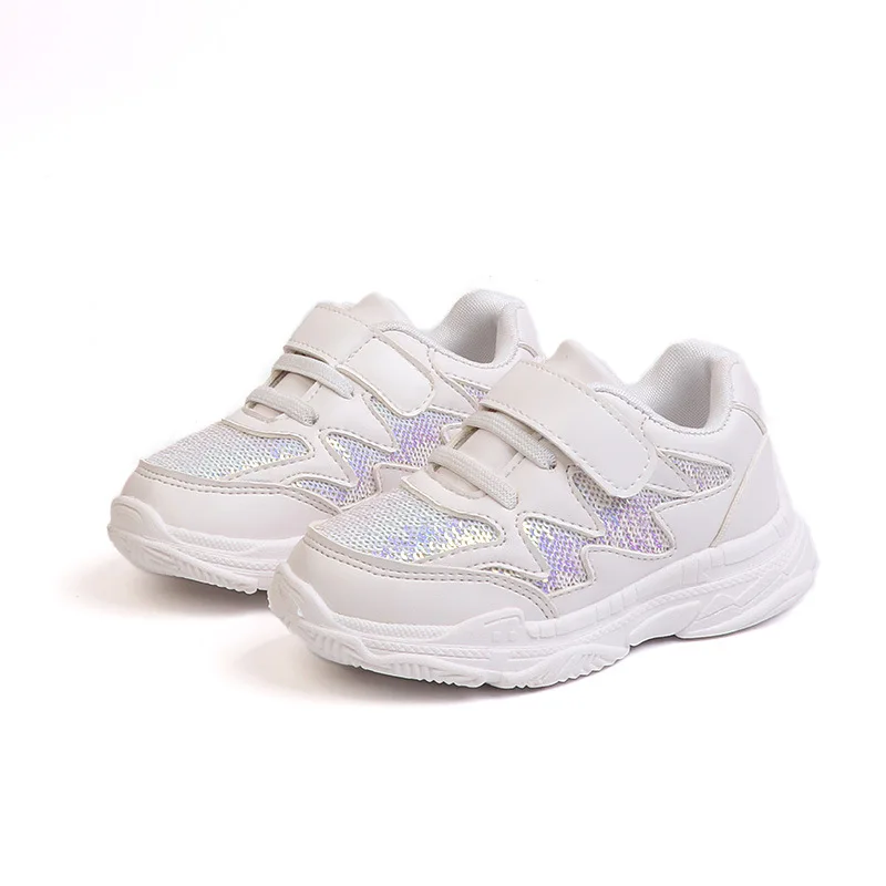 

Children's sneakers 2019 Spring and Autumn New Boys' soft soles breathable mesh shoes Girls' casual shoes