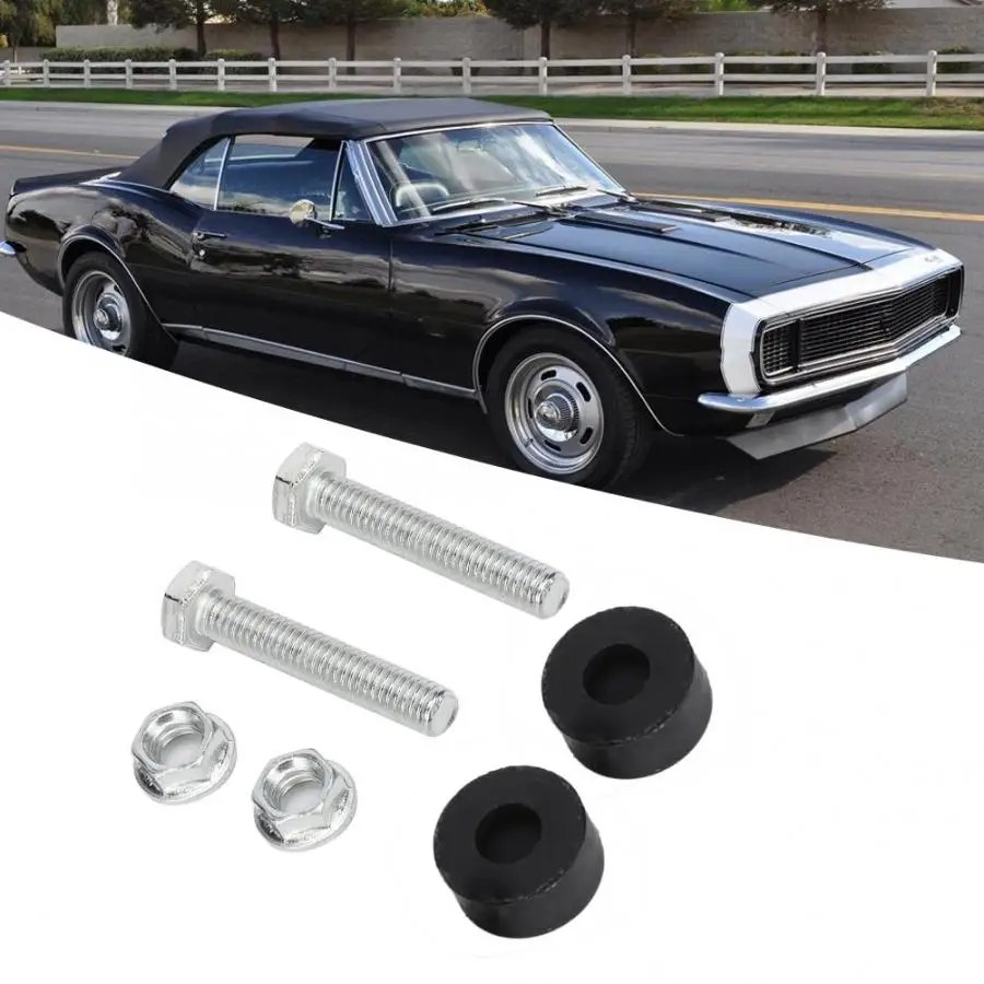 Резиновые бамперы с регулировкой капота двигателя для Chevrolet Chevelle Nova Impala алюминиевые аксессуары для украшения автомобиля