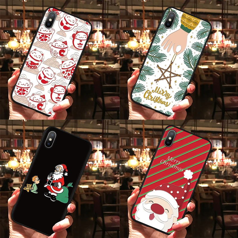 

Merry Christmas 3D Emboss TPU For Samsung Galaxy Note 4 5 8 9 M30 A70 A40 J5 J3 J4 J8 J6 J7 Plus Prime 2018 2016 2017 2015 Case