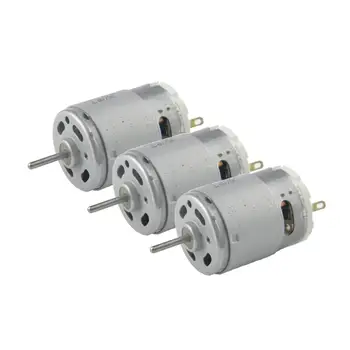 

CHANCS Mini Electric 380 Motor Mini DC Motor High Torque for DIY Hobby Toy Cars DIY Electric Screwdriver Drill Tools 3PCS
