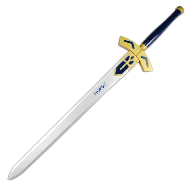 

Fate Stay Night Arthur Pendragon Saber White Excalibur Sword Wooden 114CM Cosplay Prop Weapon