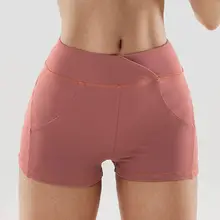 Женские шорты для йоги, женские шорты для бега, фитнеса, трусики с поясом, спортивные шорты для марафона, быстросохнущие пляжные шорты, повседневная одежда, новинка