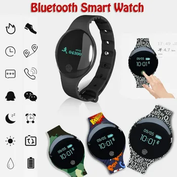 

TLW08 Bluetooth Smart Watch Women Waterproof Bracelet Band Fitness Tracker Wristband SMS QQ Pedometer Sports Smartwatch IP65