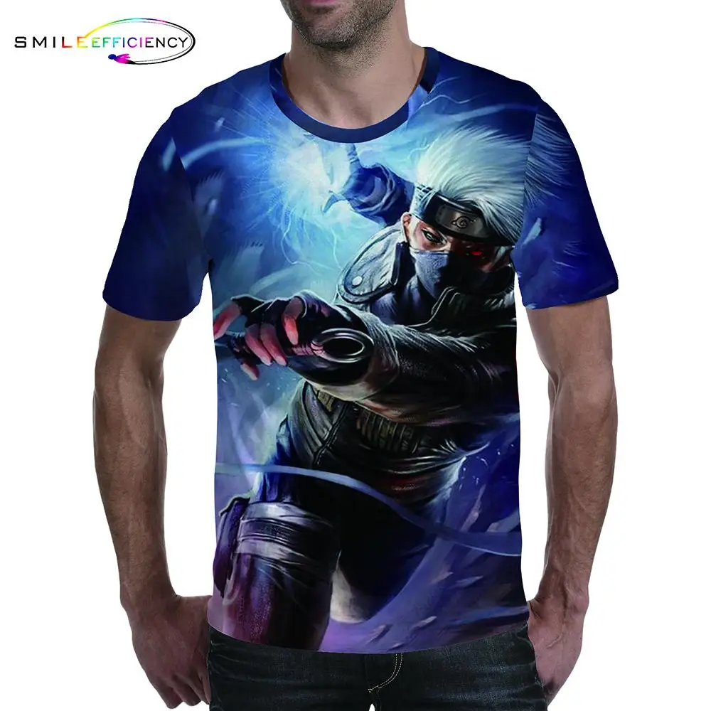 Anime Naruto Kakashi Tshirt Men Women 3d T-shirt Naruto T Shirts Cosplay Sweatshirts Action Figuretops