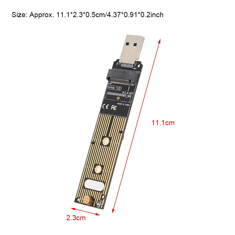 M.2 Накопитель SSD с протоколом NVME к USB адаптеру плата жесткого диска конвертерные платы SSD адаптер карта адаптер плата