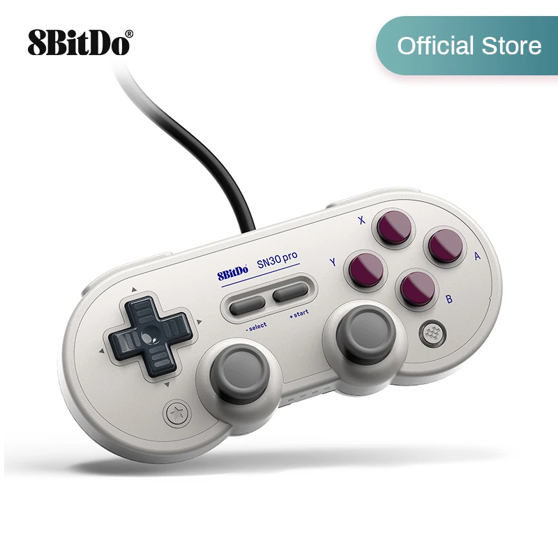 8bitdo проводной SN30 Pro USB геймпад для Nintendo переключатель окна Raspberry Pi G Classic |
