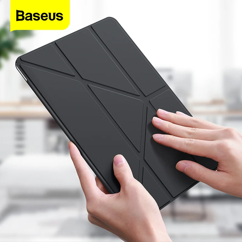 

Foldable Case For iPad 10.2 Inch 2019 Coque Smart Auto Sleep Wake Up PU Leather Back Bag Cover For iPad 7 2019 Funda Capa