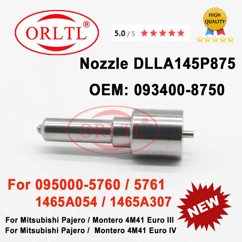 

Форсунка дизельная ORLTL DLLA145P875 для Mitsubishi 4M41 Pajero 095000-5760 8110