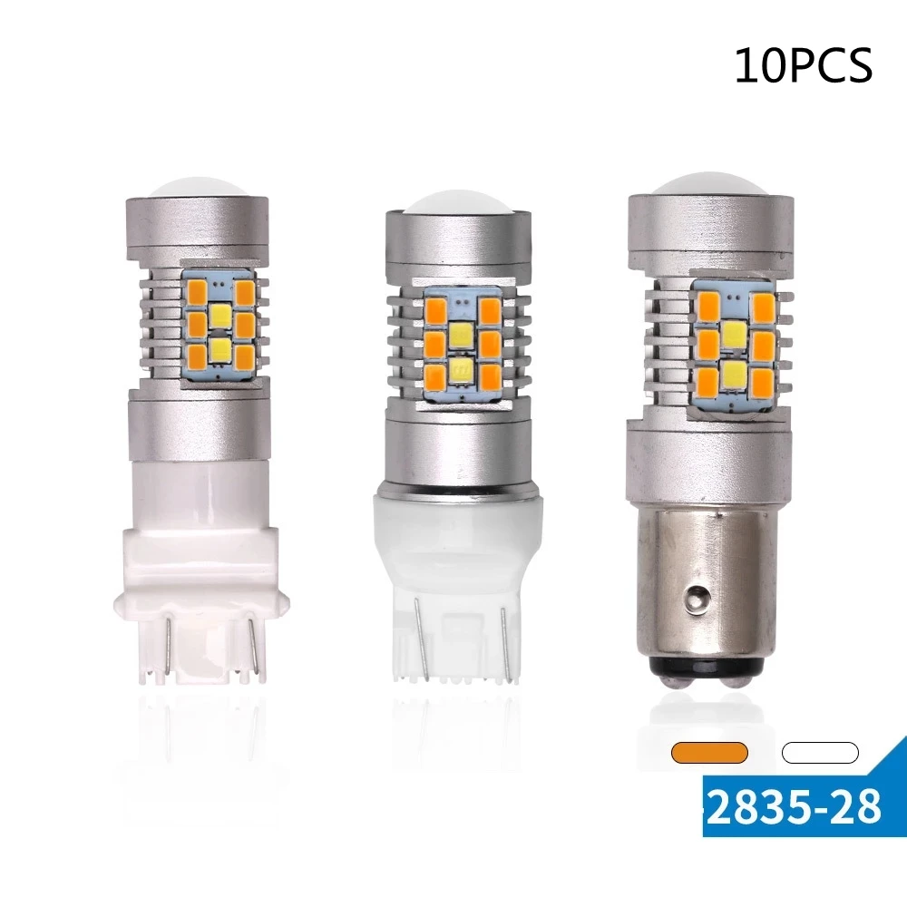 

10 шт., стоп-сигналы для светодиодных ламп, 12 В