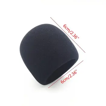 

Furry Windscreen Muff Cover Foam Filter Microphone Windproof Cover for Zoom H1