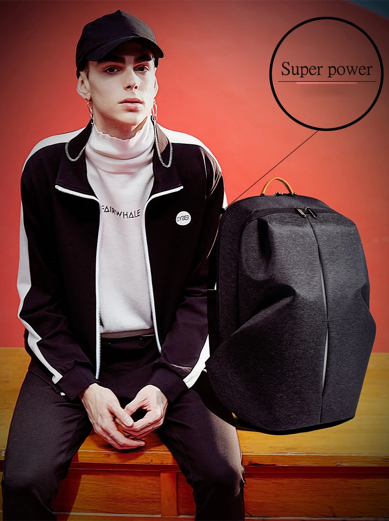 Dc MeiLun, мужской рюкзак, рюкзаки для ноутбука, водонепроницаемые, многофункциональные, зарядка через usb, большая сумка для книг для подростков, роскошная брендовая сумка, Mochila