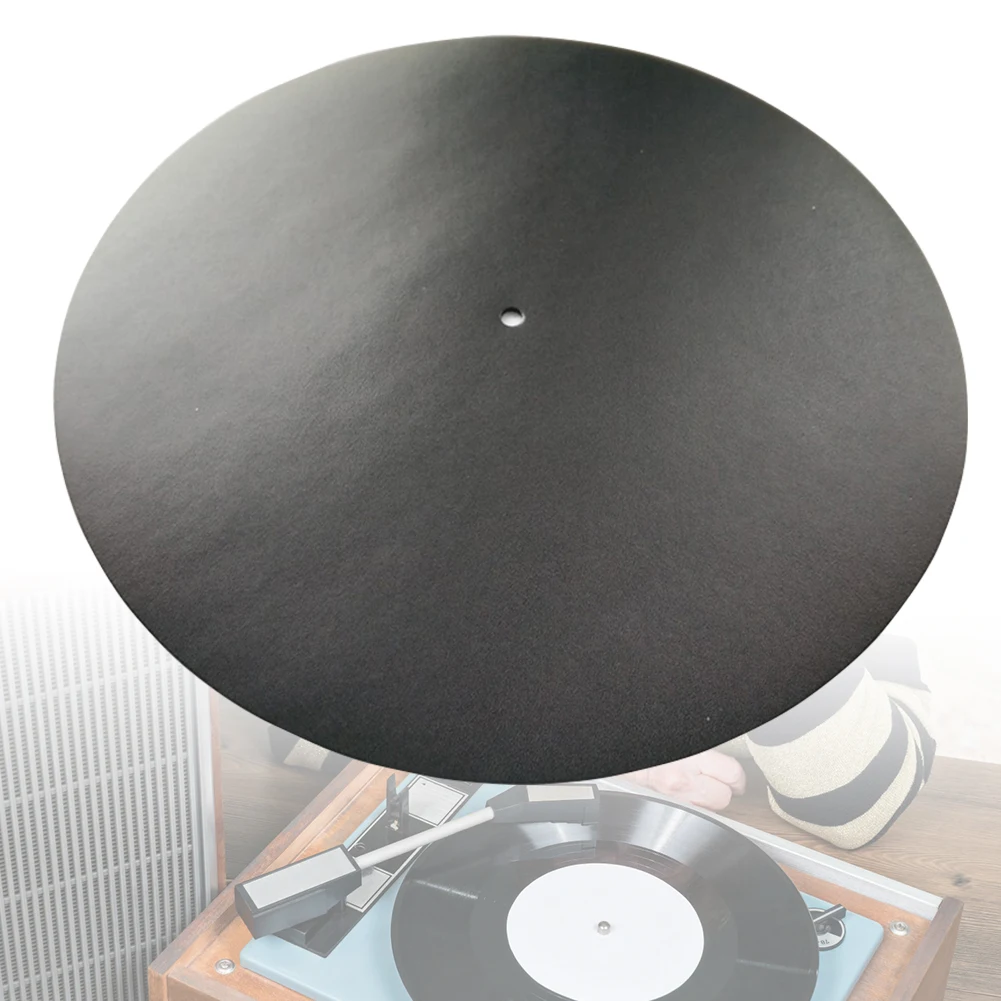 1.5/2.0/2.5mm Entertainment Anti Shake Wear Resistant Turntable Audiophile Accessories Disc Record Player Round Slipmat Hobby