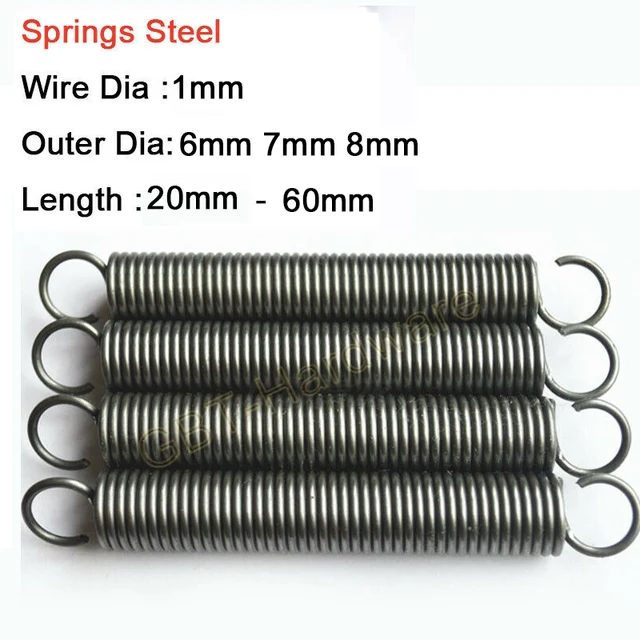 5 Pcs Spring Steel Stretching Spring Wire The Perfect Tool for Industrial Use