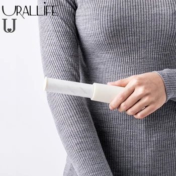 

Urallife Jordan&Judy Portable Sticker Roller Brush Clothing Hair Lint Fuzz Fabric Remover Tearable Reusable Roller Hair Shaver