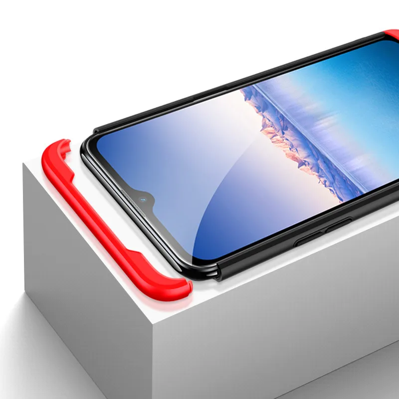 Чехол для Oppo Realme C2 RMX1941 полностью защищенный Матовый Жесткий чехол RealmeC2 с полным