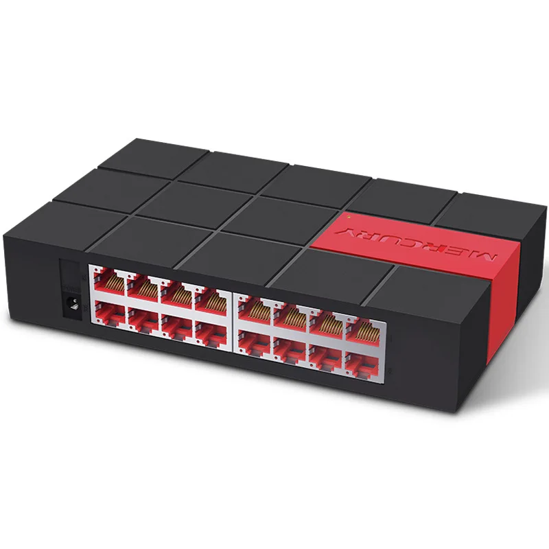 

Star SG116M Gigabit Switch 16 Mouth Router Network Cable Seperater Current Divider Monitor Household Hub