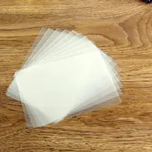 100 قطعة/الوحدة 50/60/70/80 Mic A4 غشاء صفيحي حراري PET للصور/الملفات/بطاقة/صورة التصفيح لفة طبقة بلاستيك طبقة(China)