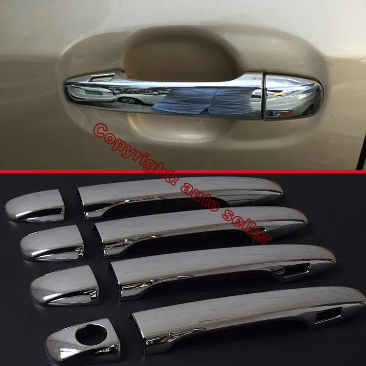 ABS Хромовая автомобильная пленка украшения дверные ручки крышки отделка под