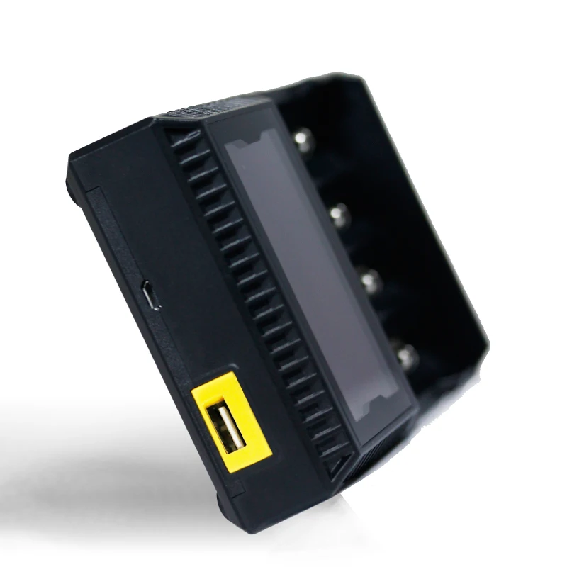 Планшет Зарядное устройство s D4U Digi Зарядное устройство ЖК-дисплей интеллигентая(ый) схема глобального страхования Li-Ion 18650 14500 16340 26650 Батарея Зарядное устройство