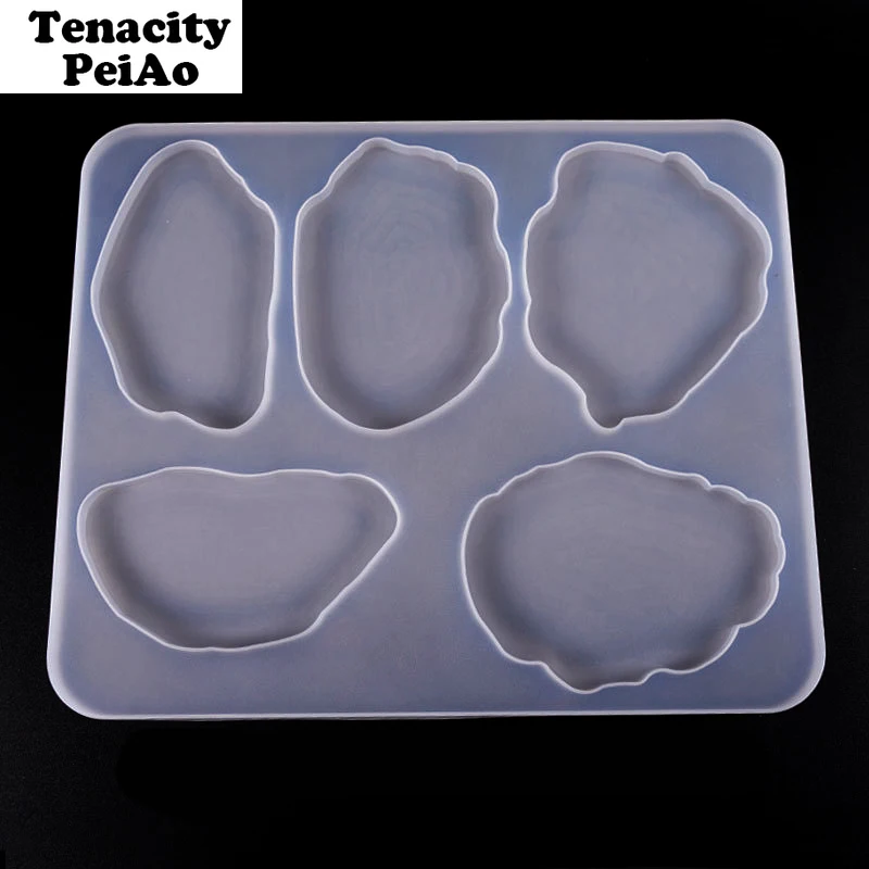 

New DIY Mold Coaster Flexible Silicone Mold Epoxy uv Resin Making Craft Clay Resin Molds Jewelry Making Accessories