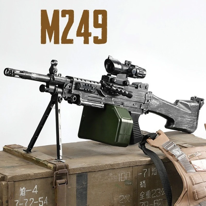 M249 водяной пистолет для детей рождественские подарки безопасный/Забавный 2019