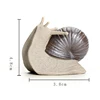 T Ceramic Small Snail Ornaments Bonsai Micro Landscape Home Decoration Accessories for Living Room Tea Pets Desk Decorations ► Photo 2/6