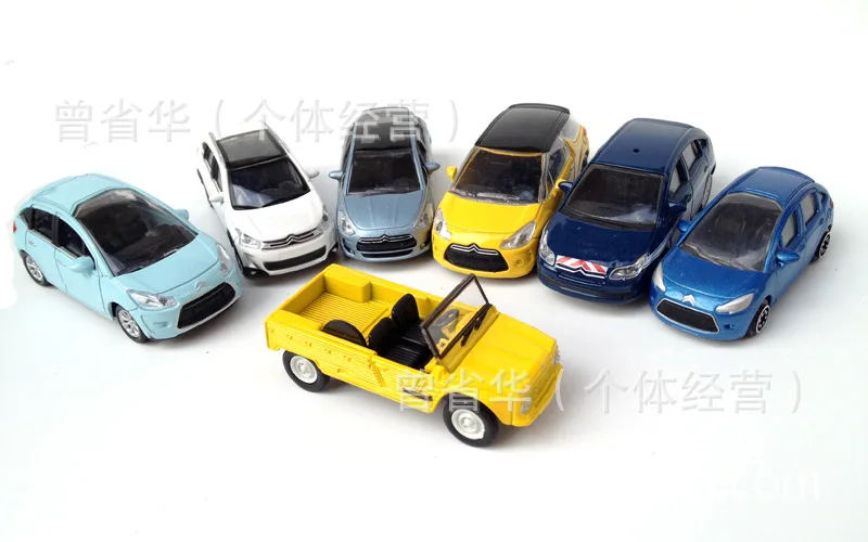 Экспортная игрушка из 1/64 сплава Модель автомобиля Citron Citroen модель автомобиля Модель автомобиля длиной около 8 см