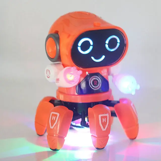 diy assembled electric robot induction educational toy