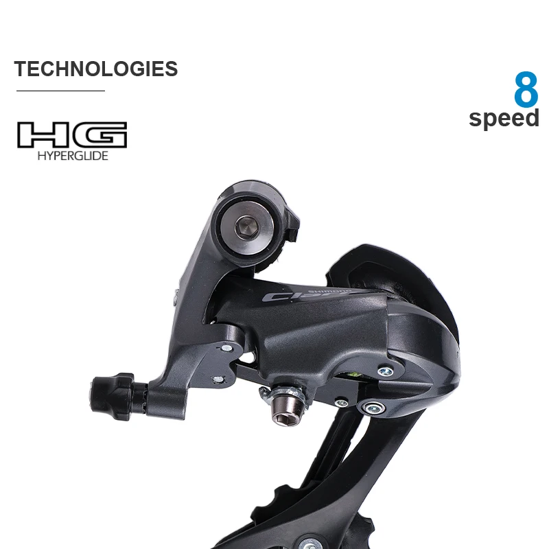 New Shimano Claris RD R2000 Road Rear Derailleur 8 speed Short SS Medium GS cage New Shimano Claris RD R2000 Road Rear Derailleur 8 speed Short SS Medium GS cage
