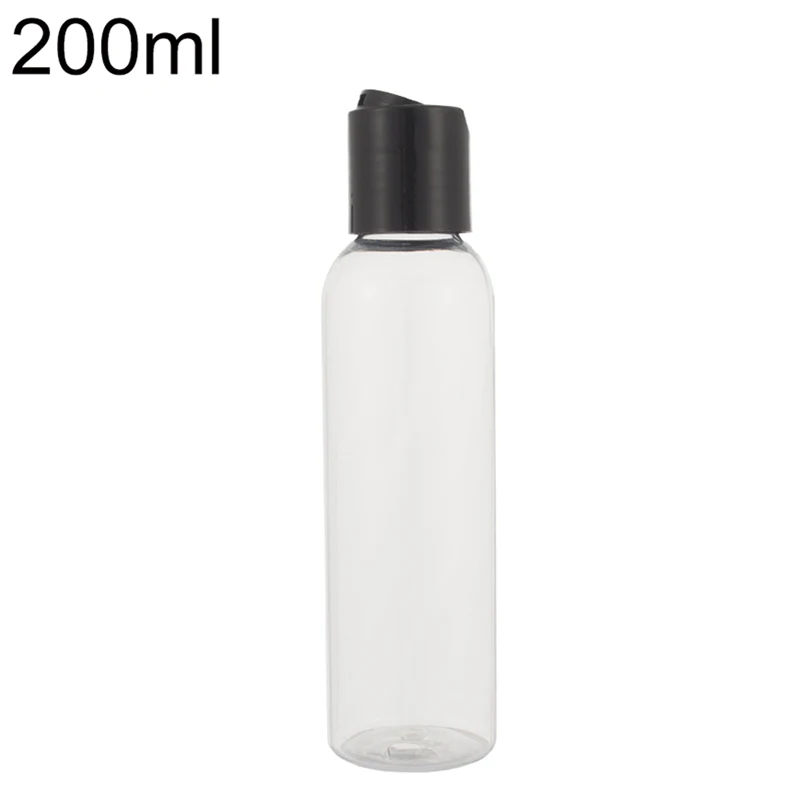Бесплатная доставка 200 мл бутылка для воды многоразовый пластиковый косметический крем лосьон прозрачный контейнер макияж тоники для лица