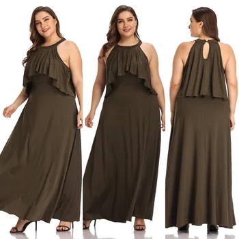 

Summer Beach Dress For Woman Beachwear Women Swimwear Cover Up Fashion Wear Sleeveless Fake Two Piece Slim Patchwork Spandex