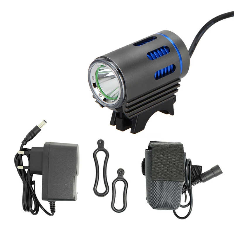 WasaFire Mini L2 Bike Light White Blue LED Bicycle Light Front Lamp MTB Cycling Headlamp 3000LM Headlight + 18650 Battery Pack WasaFire Mini L2 Bike Light White Blue LED Bicycle Light Front Lamp MTB Cycling Headlamp 3000LM Headlight + 18650 Battery Pack