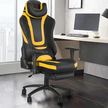 

High Quality Adjustable Gaming Chair WCG Gaming Computer Chair Comfortable Neck Support Office Chair Leather Gaming Chair