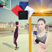 Модный топ-сорт бандаж карманное полотенце на молнии спортивный пот теплый бандаж Спортивная посуда