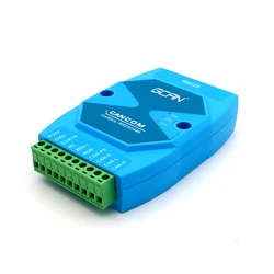 Communication bidirectionnelle GCAN 207 entre le Bus Rs232 ou Rs485 et le Bus Can, Conversion de données en temps réel 