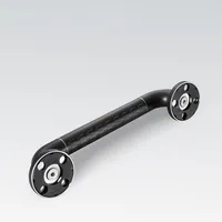 ราวจับนิรภัยในห้องน้ำสแตนเลสสีดำ ติดผนัง สำหรับผู้สูงอายุและผู้พิการ ป้องกันการลื่น ใช้ได้กับโถสุขภัณฑ์ อ่างอาบน้ำ และฝักบัว 5