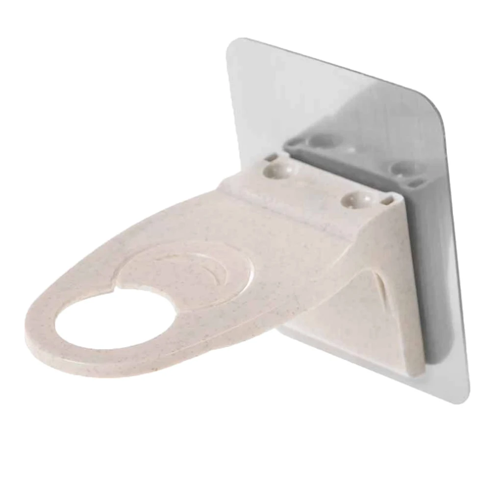 Self Adhesive Wall Mounted Bathroom Shampoo Hanging Rack Shower Gel Bottle Holder Hanger 3 Colors